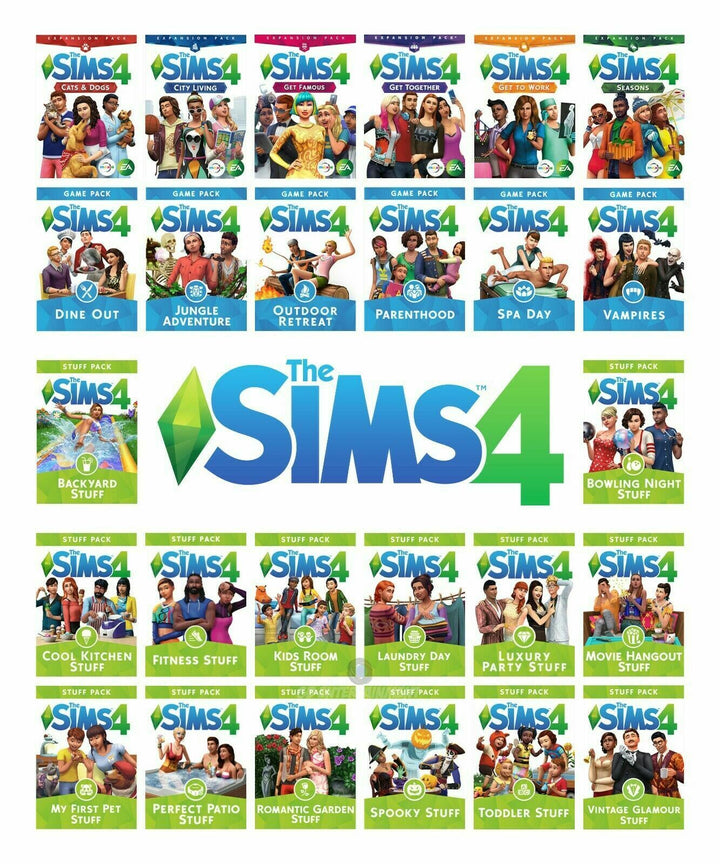 The Sims 4 Ultimate 2025 DLC Collection